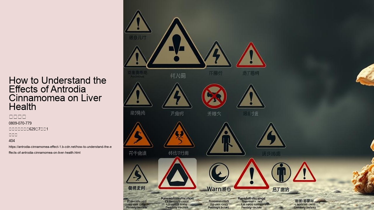 How to Understand the Effects of Antrodia Cinnamomea on Liver Health